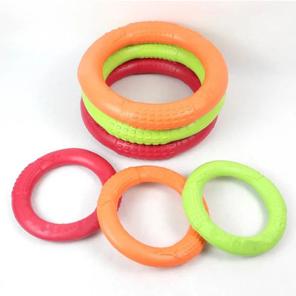 BiteFun™  Flying Disk Chewing Toy