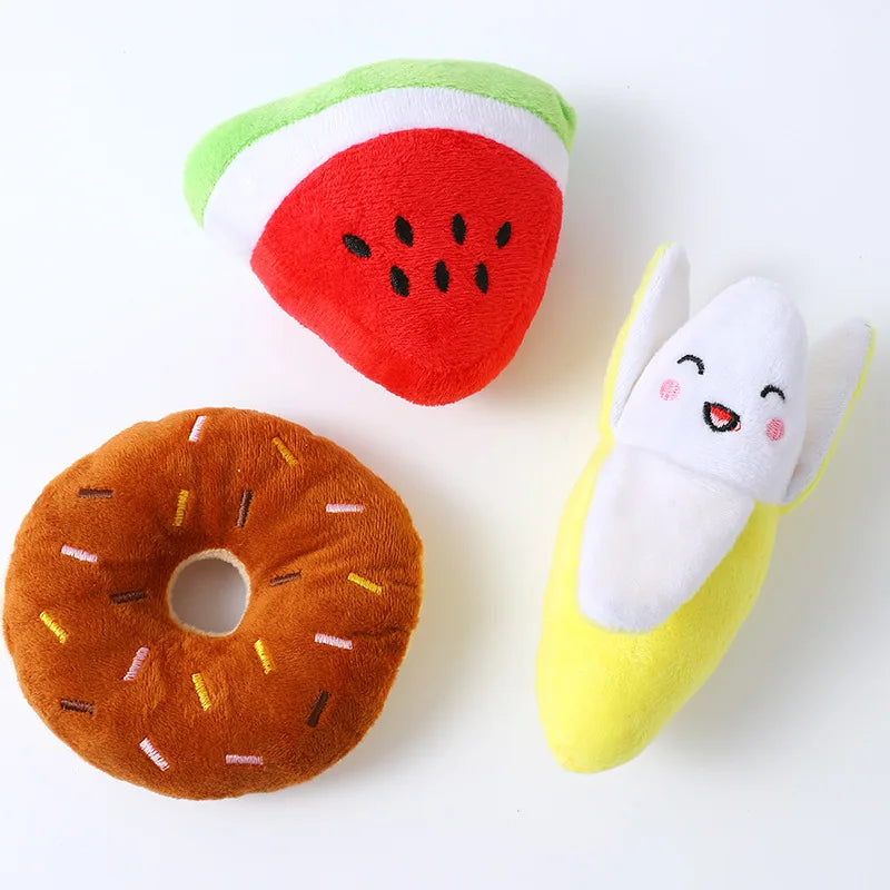 Tasty™   Plush Squeaky Toys