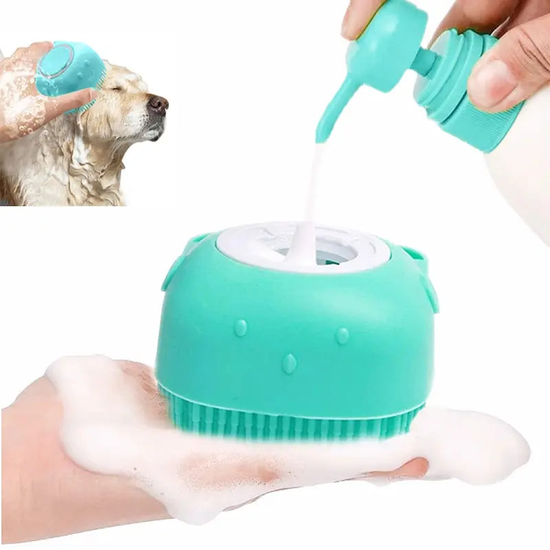 Bathtime™  Pet Bathing Soap Brush