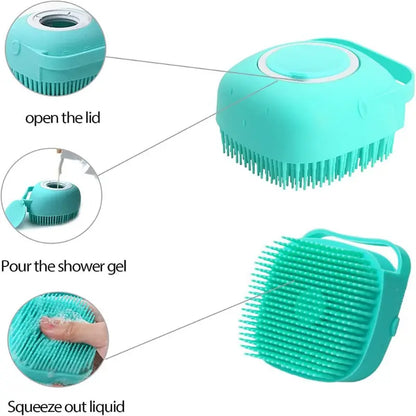 Bathtime™  Pet Bathing Soap Brush