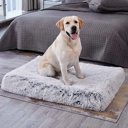 SleepyEars™  Long Plush Dog Bed