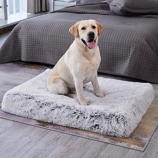 SleepyEars™  Long Plush Dog Bed