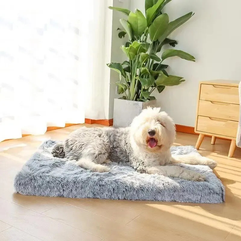 SleepyEars™  Long Plush Dog Bed